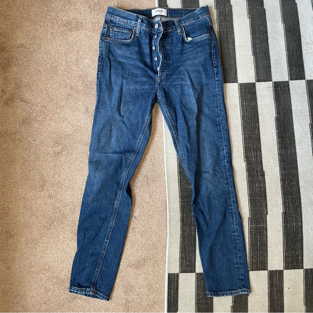 AGOLDE blue jeans